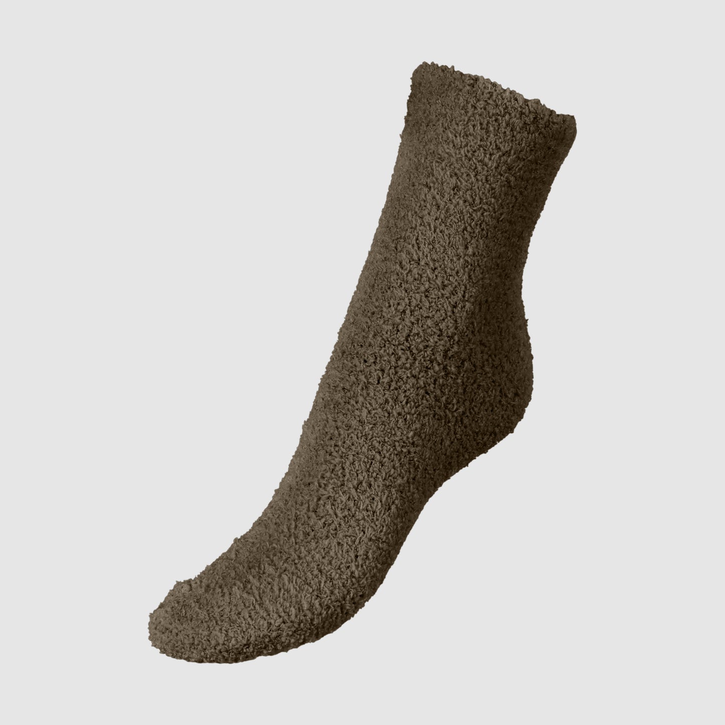 Kuschelsocken Brown