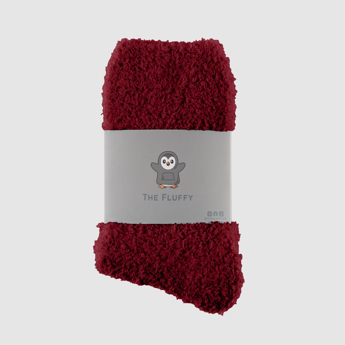 Kuschelsocken Wine Red